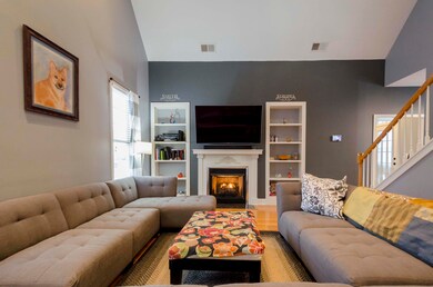 Fireplace in Family Room