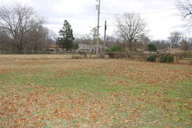 The fully fenced backyard is HUGE, and a nice gree