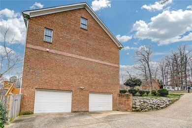 Oversized 2-car garage