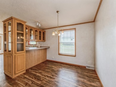 Formal dining space