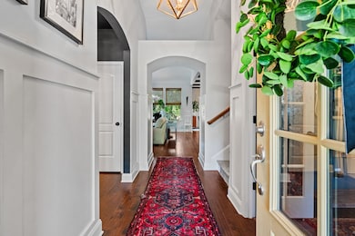 As you step inside, you'll discover shining hardwood floors throughout the home!
