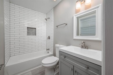 Designer finishes in the Master bathroom.