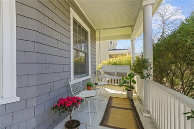 Front Porch with Swing