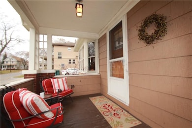 Relax on the porch on milder days!
