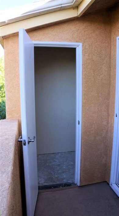 4 x 4+ ft storage off LR balcony