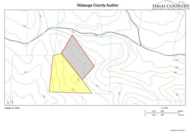 GIS Image w/ 20' contours from wataugacounty.org