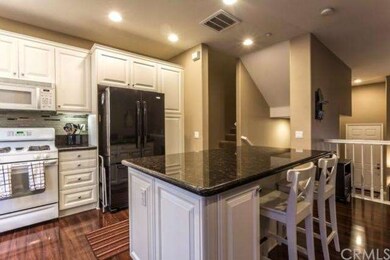Kitchen also features an ample kitchen island