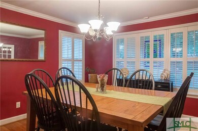 French doors to separate dining room.