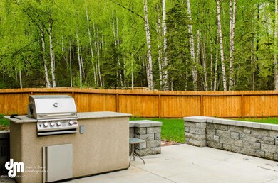 Built in BBQ