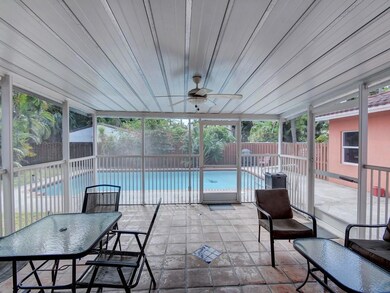 Screened porch & pool