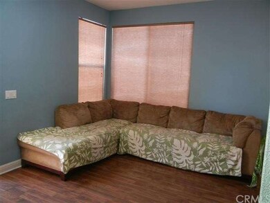 Living area has upgraded base boards and laminate 