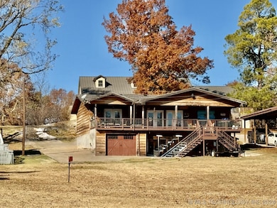 Back view of home