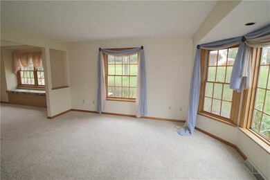 The living room and dining room and open to each o