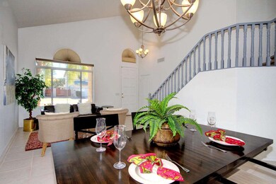 Formal dining area is open and bright!