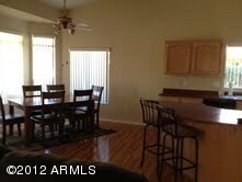 Dining area (repainted)