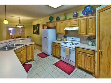 Kitchen. Overlooking into dining room