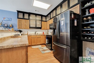 Kitchen with custom cabinets
