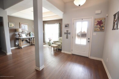 Entry and dining room