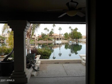 View from patio