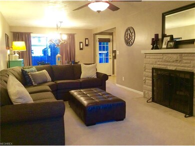 Great Room with Wood fire place with available gas