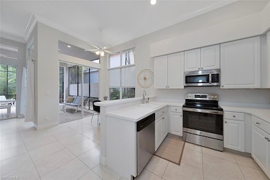 Kitchen with plenty of natural light, stainless st
