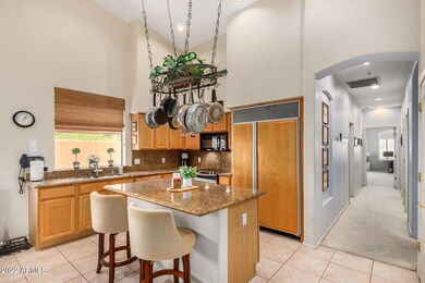 Built In Refrigerator and Pot & Pan Rack