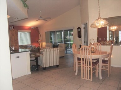 As enter from front door into dining area