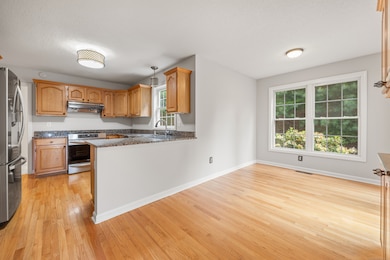 Large space for kitchen dining table