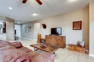 Living Room showing portion of large Foyer