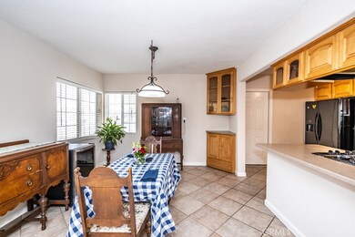Dining Room Opens onto the Kitchen