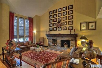 Front Living Room boasts one of the three fireplac