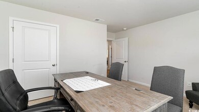 Office featuring carpet floors