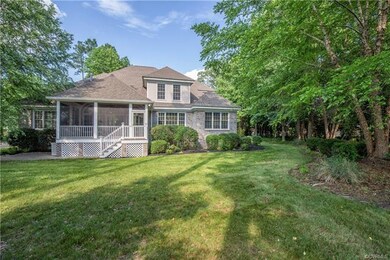 Rear exterior of home