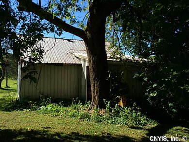Outbuilding Side view Pole Barn