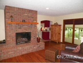FIreplace with Raised Hearth