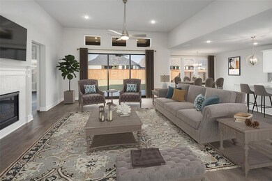 Family Room Virtually Enhanced