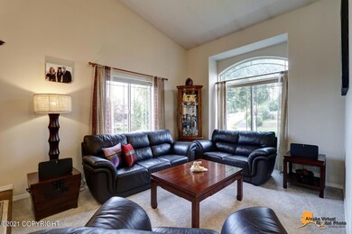Living room w new carpet