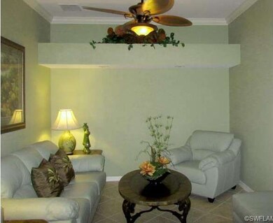 Den molding and designer fan
