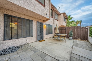 View of patio / terrace with fence and outdoor din