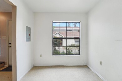 Kitchen overlooks the courtyard