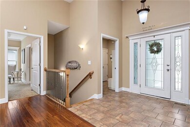 Entrance into the main level master bedroom/suite 