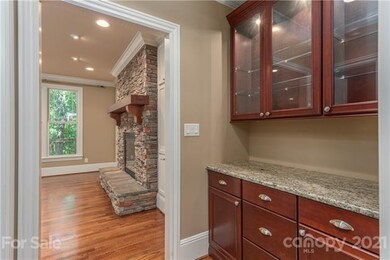 Butler's pantry between great room and office, and