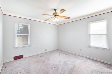 Three bedrooms offer plenty of natural light and good closets.