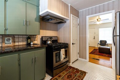 Kitchen featuring appliances with stainless steel