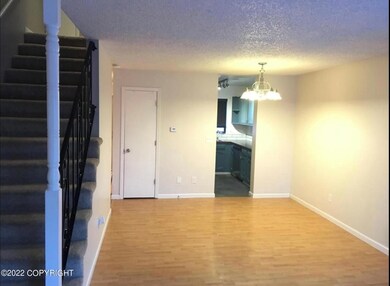Dining area with staris