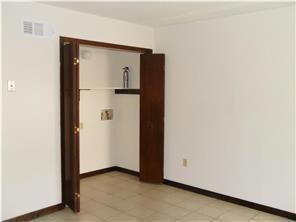 Washer/Dryer closet located in kitchen