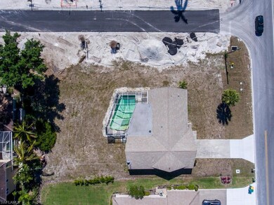 Overhead shot showing the newly paved 107th Ave  a