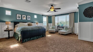 Spacious Master with designer paint