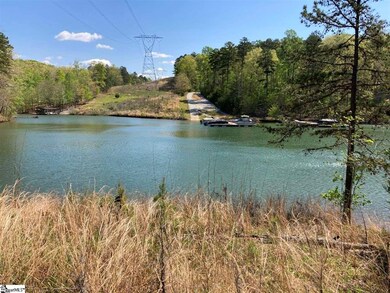 View from edge of easement