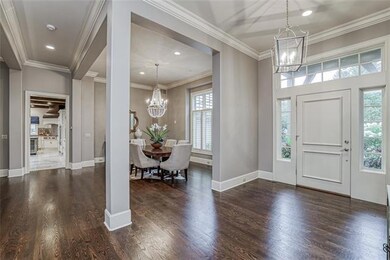 Bright and spacious open entry, dining and living 
